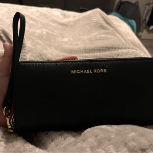 Michael Kors Black Continental Wallet